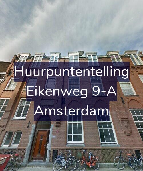 Foto gevel Huurpuntentelling voor Eikenweg 9-A, Amsterdam