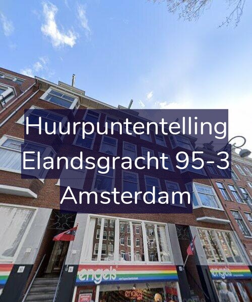 Foto gevel Huurpuntentelling voor Elandsgracht 95-3, Amsterdam