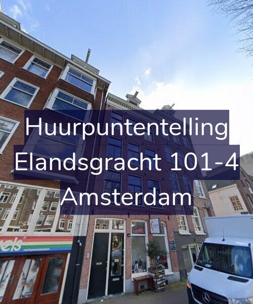 Foto gevel Huurpuntentelling voor Elandsgracht 101-4, Amsterdam