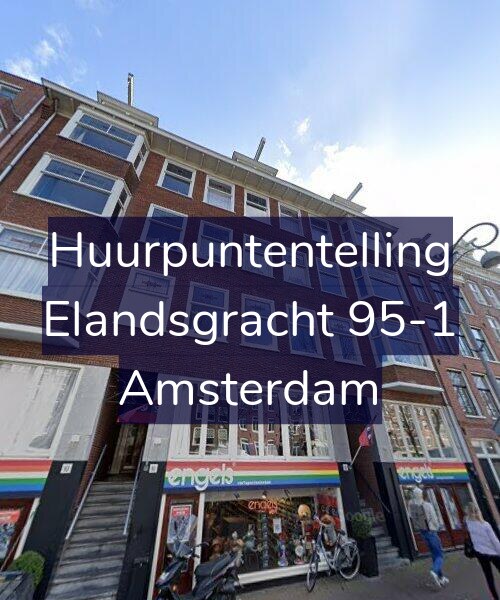 Foto gevel Huurpuntentelling voor Elandsgracht 95-1, Amsterdam
