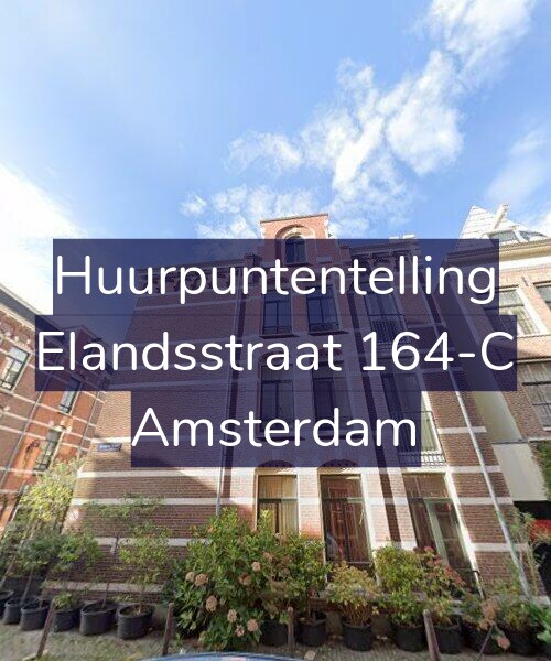 Foto gevel Huurpuntentelling voor Elandsstraat 164-C, Amsterdam