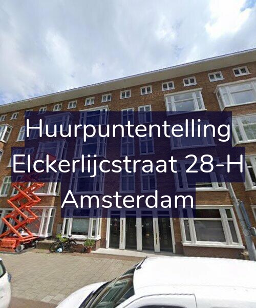 Foto gevel Huurpuntentelling voor Elckerlijcstraat 28-H, Amsterdam