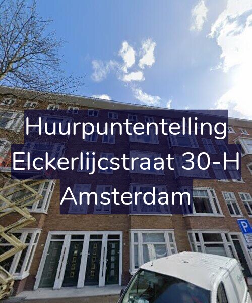 Foto gevel Huurpuntentelling voor Elckerlijcstraat 30-H, Amsterdam