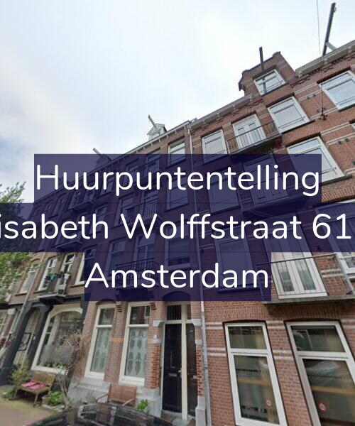 Foto gevel Huurpuntentelling voor Elisabeth Wolffstraat 61-4, Amsterdam