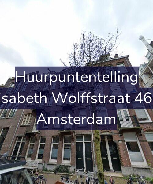 Foto gevel Huurpuntentelling voor Elisabeth Wolffstraat 46-1, Amsterdam