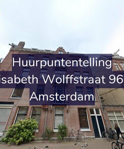 Foto gevel Huurpuntentelling voor Elisabeth Wolffstraat 96-1, Amsterdam