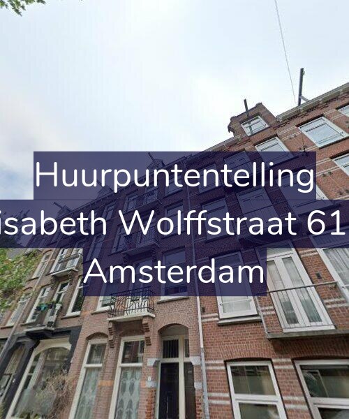 Foto gevel Huurpuntentelling voor Elisabeth Wolffstraat 61-3, Amsterdam
