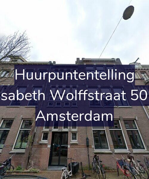 Foto gevel Huurpuntentelling voor Elisabeth Wolffstraat 50-C, Amsterdam