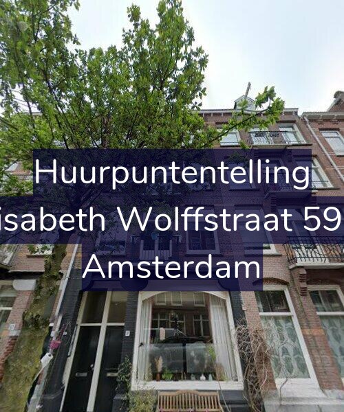 Foto gevel Huurpuntentelling voor Elisabeth Wolffstraat 59-4, Amsterdam