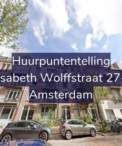 Foto gevel Huurpuntentelling voor Elisabeth Wolffstraat 27-H, Amsterdam