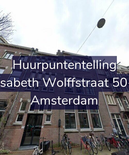Foto gevel Huurpuntentelling voor Elisabeth Wolffstraat 50-D, Amsterdam