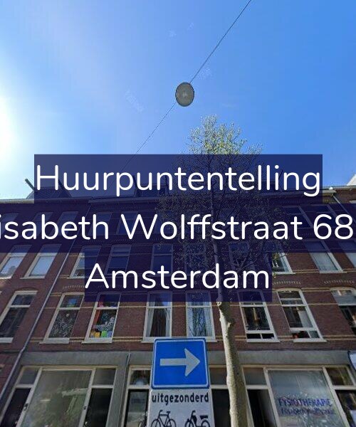 Foto gevel Huurpuntentelling voor Elisabeth Wolffstraat 68-3, Amsterdam
