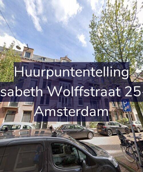 Foto gevel Huurpuntentelling voor Elisabeth Wolffstraat 25-H, Amsterdam
