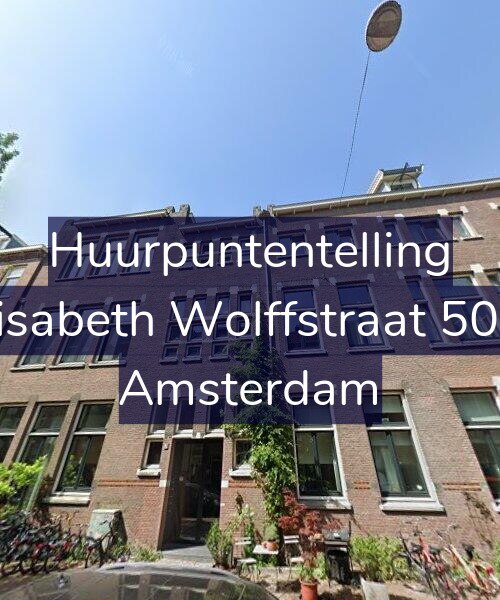 Foto gevel Huurpuntentelling voor Elisabeth Wolffstraat 50-F, Amsterdam