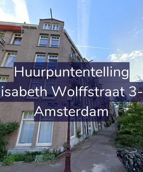 Foto gevel Huurpuntentelling voor Elisabeth Wolffstraat 3-H, Amsterdam
