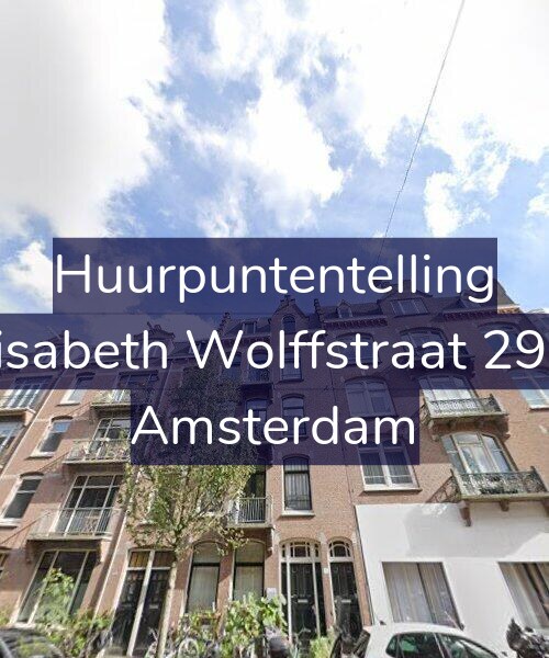 Foto gevel Huurpuntentelling voor Elisabeth Wolffstraat 29-3, Amsterdam