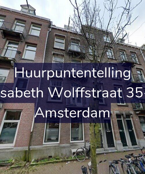 Foto gevel Huurpuntentelling voor Elisabeth Wolffstraat 35-H, Amsterdam