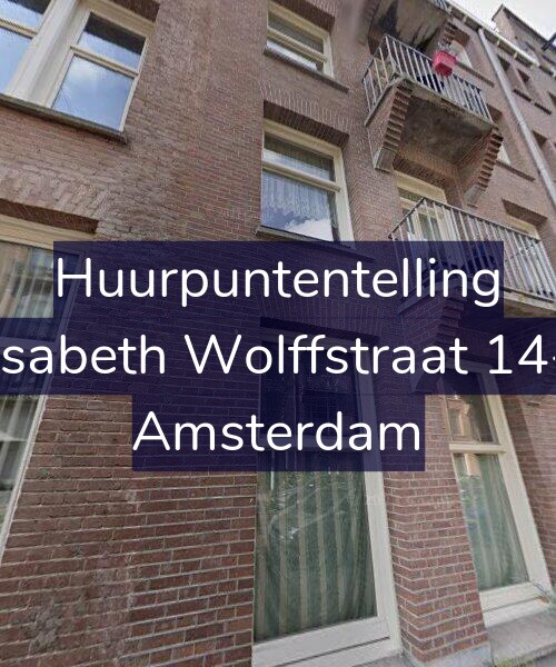 Foto gevel Huurpuntentelling voor Elisabeth Wolffstraat 14-H, Amsterdam