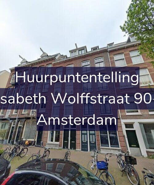 Foto gevel Huurpuntentelling voor Elisabeth Wolffstraat 90-H, Amsterdam