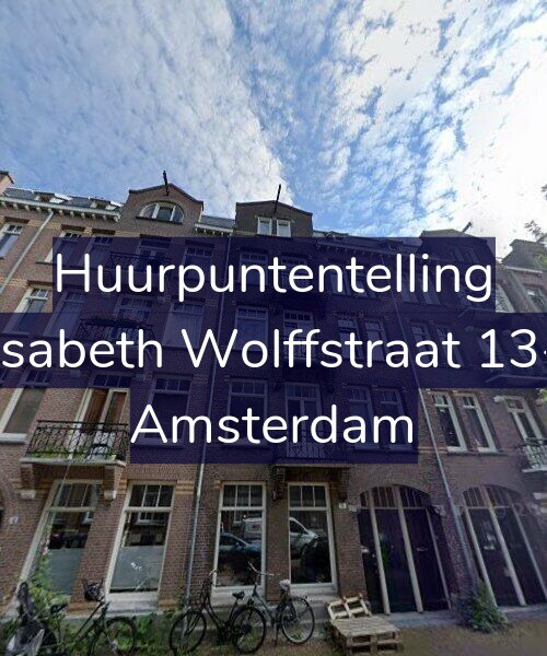 Foto gevel Huurpuntentelling voor Elisabeth Wolffstraat 13-H, Amsterdam