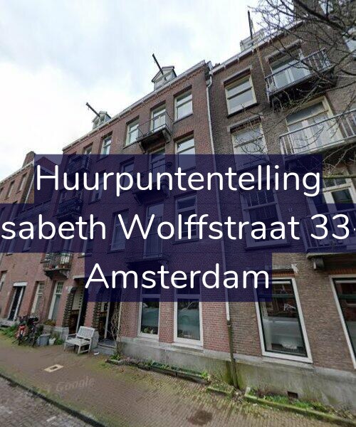 Foto gevel Huurpuntentelling voor Elisabeth Wolffstraat 33-H, Amsterdam