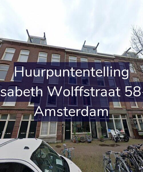 Foto gevel Huurpuntentelling voor Elisabeth Wolffstraat 58-H, Amsterdam