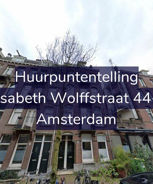 Foto gevel Huurpuntentelling voor Elisabeth Wolffstraat 44-H, Amsterdam