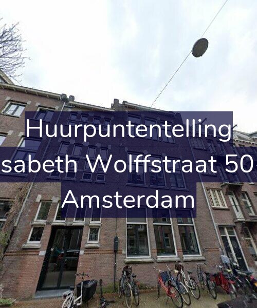 Foto gevel Huurpuntentelling voor Elisabeth Wolffstraat 50-A, Amsterdam