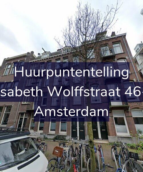 Foto gevel Huurpuntentelling voor Elisabeth Wolffstraat 46-H, Amsterdam