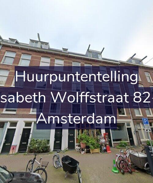 Foto gevel Huurpuntentelling voor Elisabeth Wolffstraat 82-H, Amsterdam