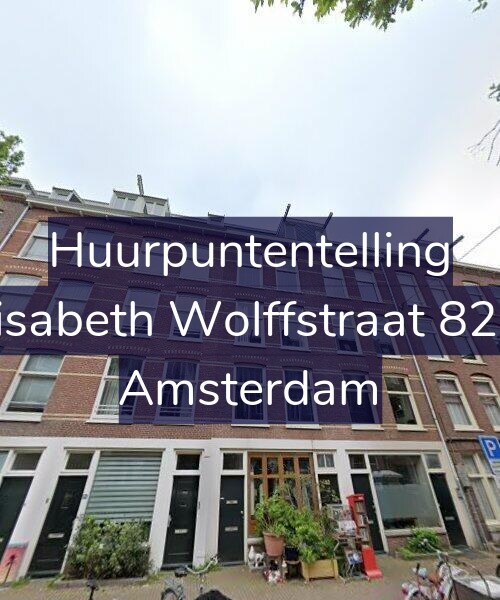 Foto gevel Huurpuntentelling voor Elisabeth Wolffstraat 82-1, Amsterdam