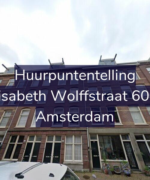 Foto gevel Huurpuntentelling voor Elisabeth Wolffstraat 60-1, Amsterdam