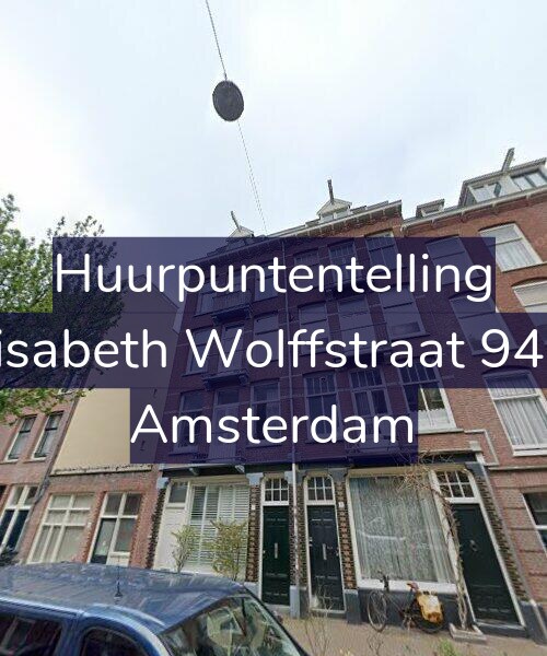 Foto gevel Huurpuntentelling voor Elisabeth Wolffstraat 94-4, Amsterdam