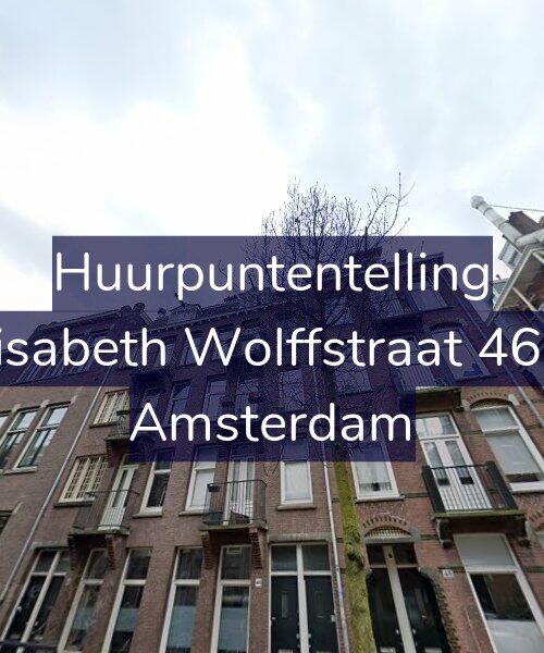 Foto gevel Huurpuntentelling voor Elisabeth Wolffstraat 46-3, Amsterdam