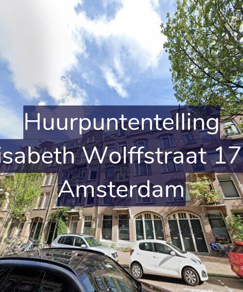 Foto gevel Huurpuntentelling voor Elisabeth Wolffstraat 17-1, Amsterdam