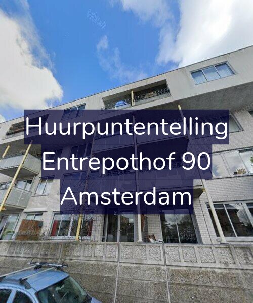 Foto gevel Huurpuntentelling voor Entrepothof 90, Amsterdam
