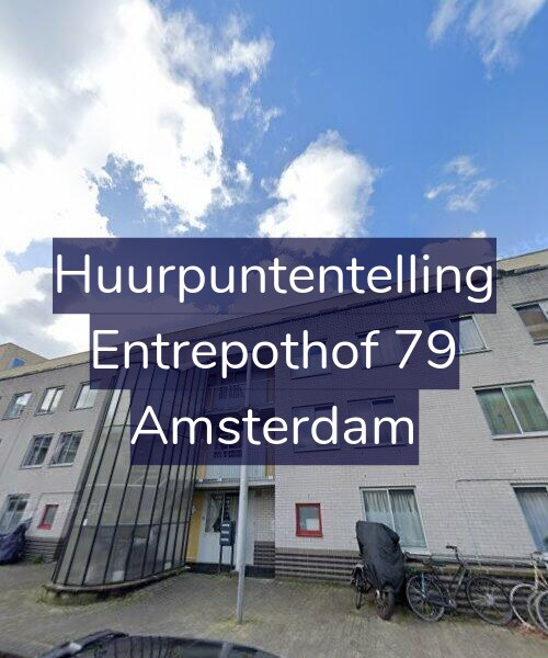Foto gevel Huurpuntentelling voor Entrepothof 79, Amsterdam