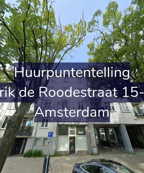 Foto gevel Huurpuntentelling voor Erik de Roodestraat 15-1, Amsterdam