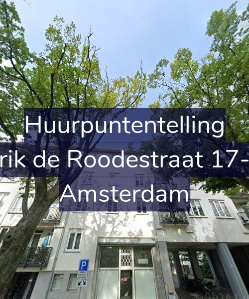 Foto gevel Huurpuntentelling voor Erik de Roodestraat 17-3, Amsterdam