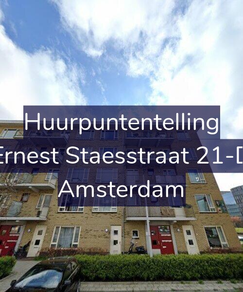 Foto gevel Huurpuntentelling voor Ernest Staesstraat 21-D, Amsterdam