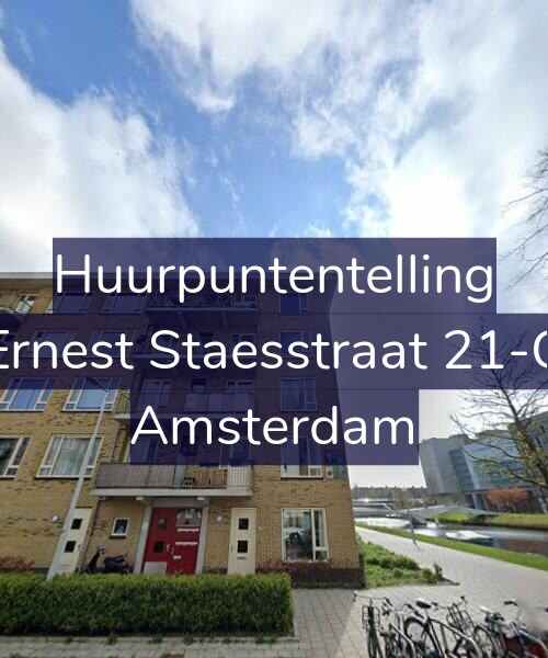 Foto gevel Huurpuntentelling voor Ernest Staesstraat 21-G, Amsterdam