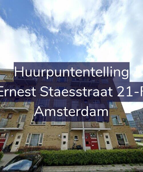 Foto gevel Huurpuntentelling voor Ernest Staesstraat 21-F, Amsterdam