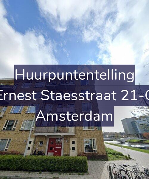 Foto gevel Huurpuntentelling voor Ernest Staesstraat 21-C, Amsterdam