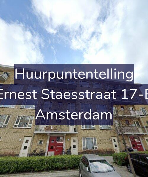 Foto gevel Huurpuntentelling voor Ernest Staesstraat 17-E, Amsterdam