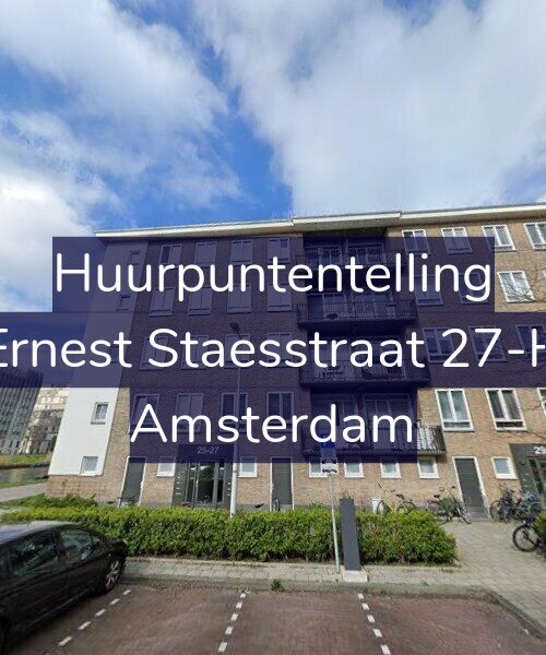 Foto gevel Huurpuntentelling voor Ernest Staesstraat 27-H, Amsterdam