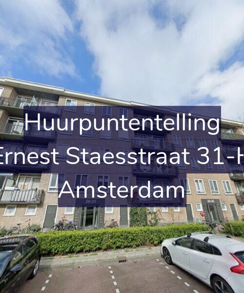 Foto gevel Huurpuntentelling voor Ernest Staesstraat 31-H, Amsterdam