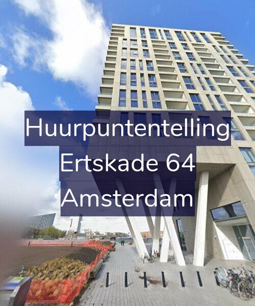 Foto gevel Huurpuntentelling voor Ertskade 64, Amsterdam