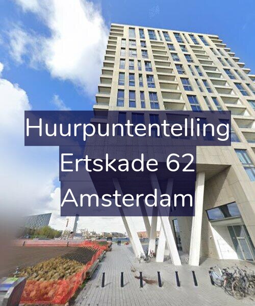 Foto gevel Huurpuntentelling voor Ertskade 62, Amsterdam