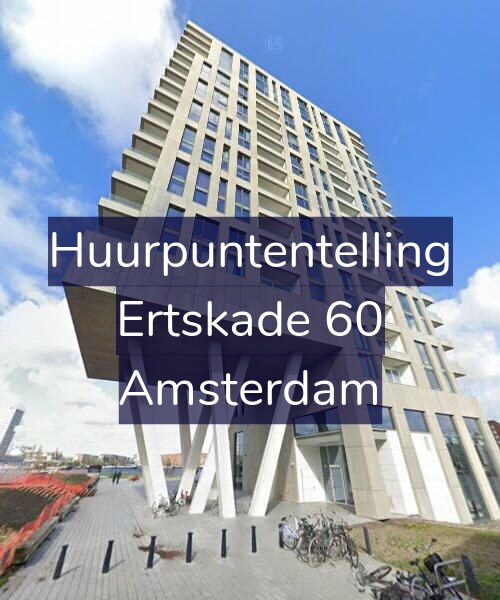 Foto gevel Huurpuntentelling voor Ertskade 60, Amsterdam