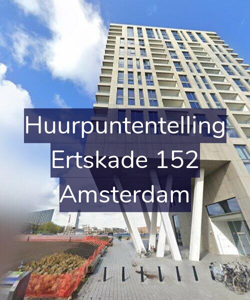 Foto gevel Huurpuntentelling voor Ertskade 152, Amsterdam